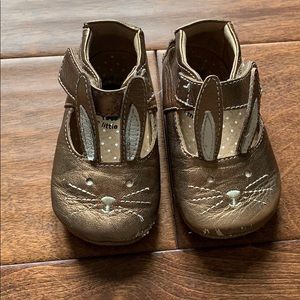 Livie and Luca bunny shoes 6-12mos
